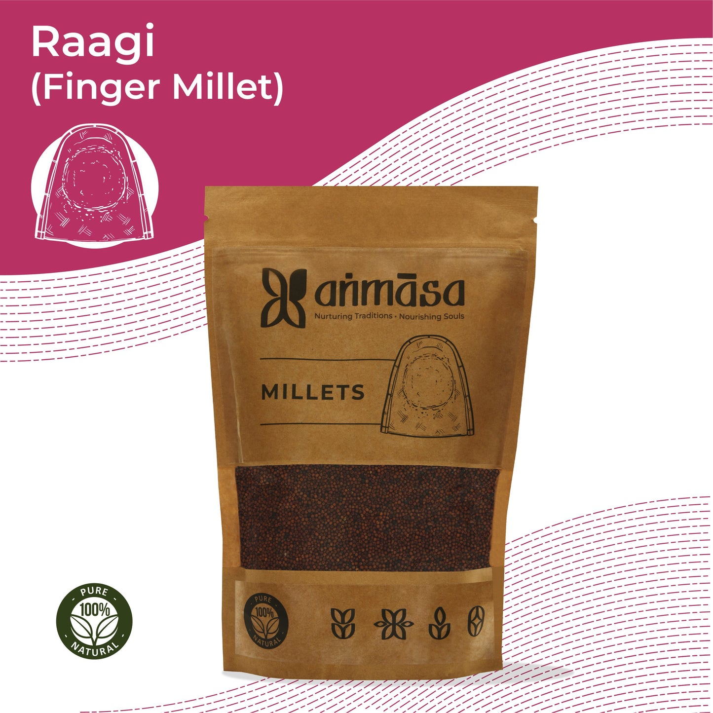 Raagi Whole Millet