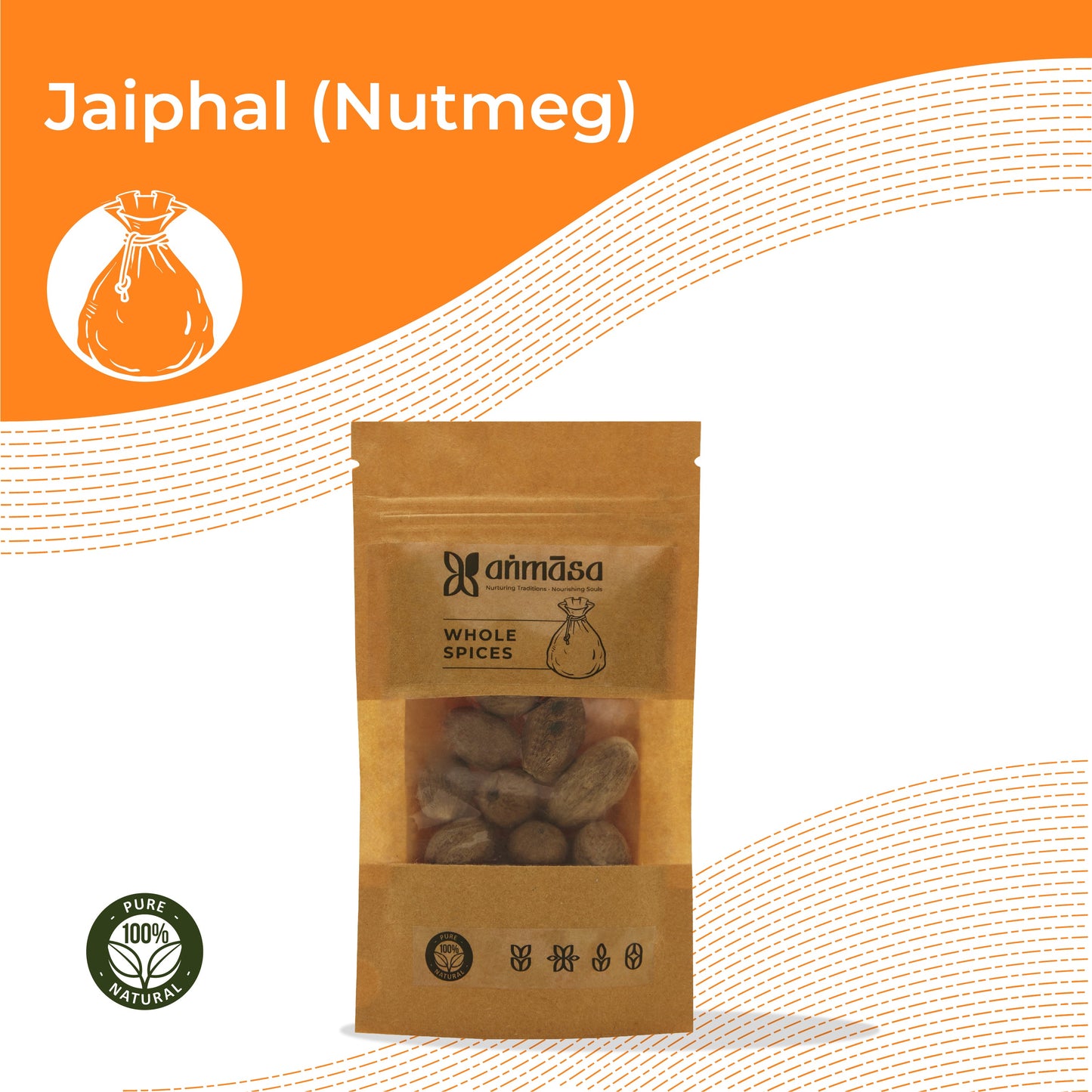 Jaiphal (Nutmeg)