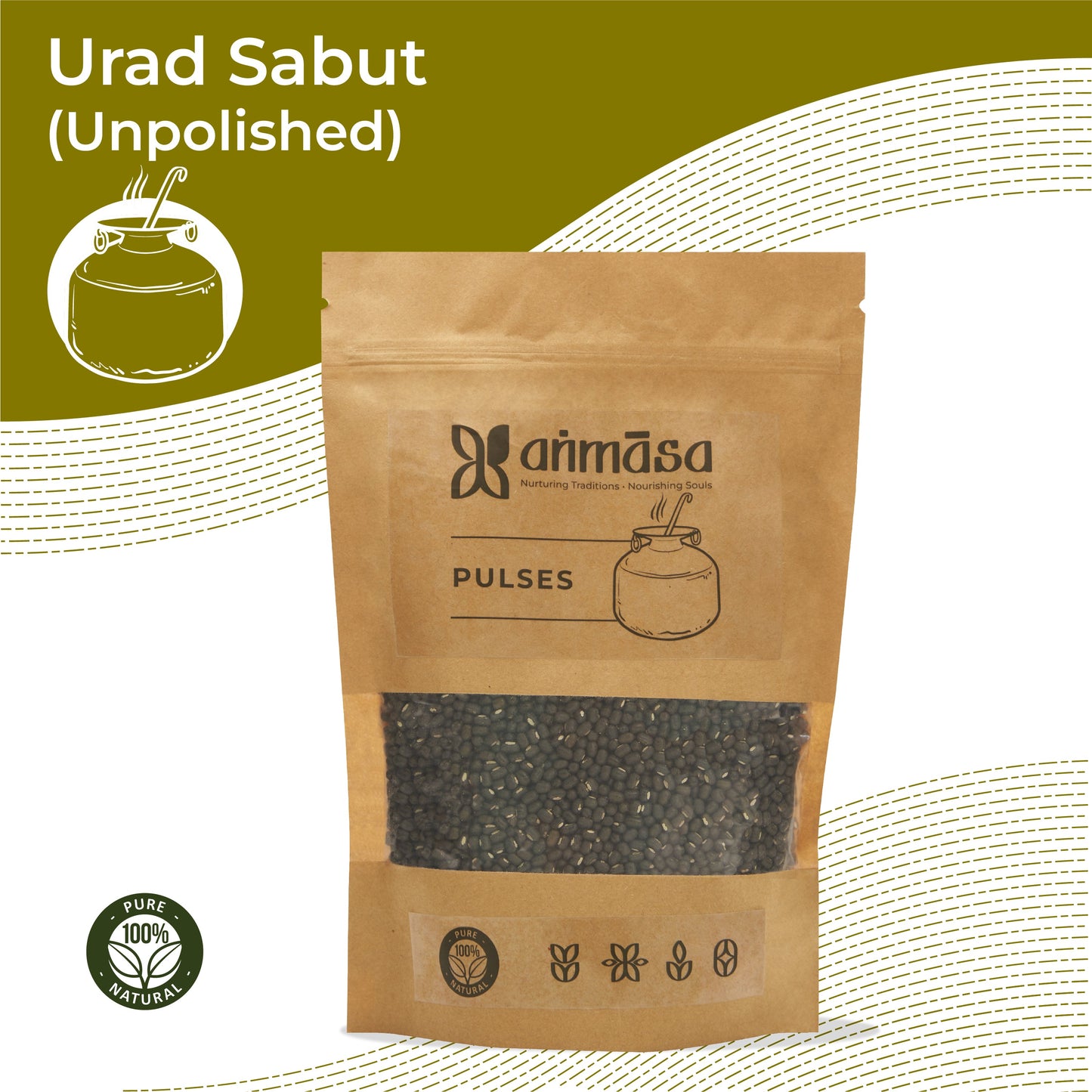 Urad Sabut Dal