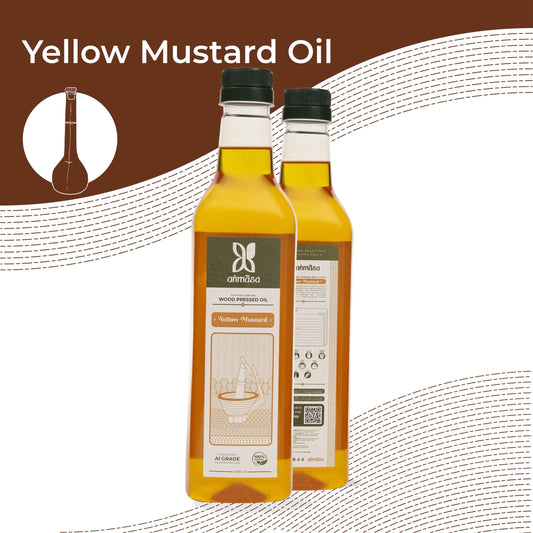 Wood Pressed Yellow Mustard Oil