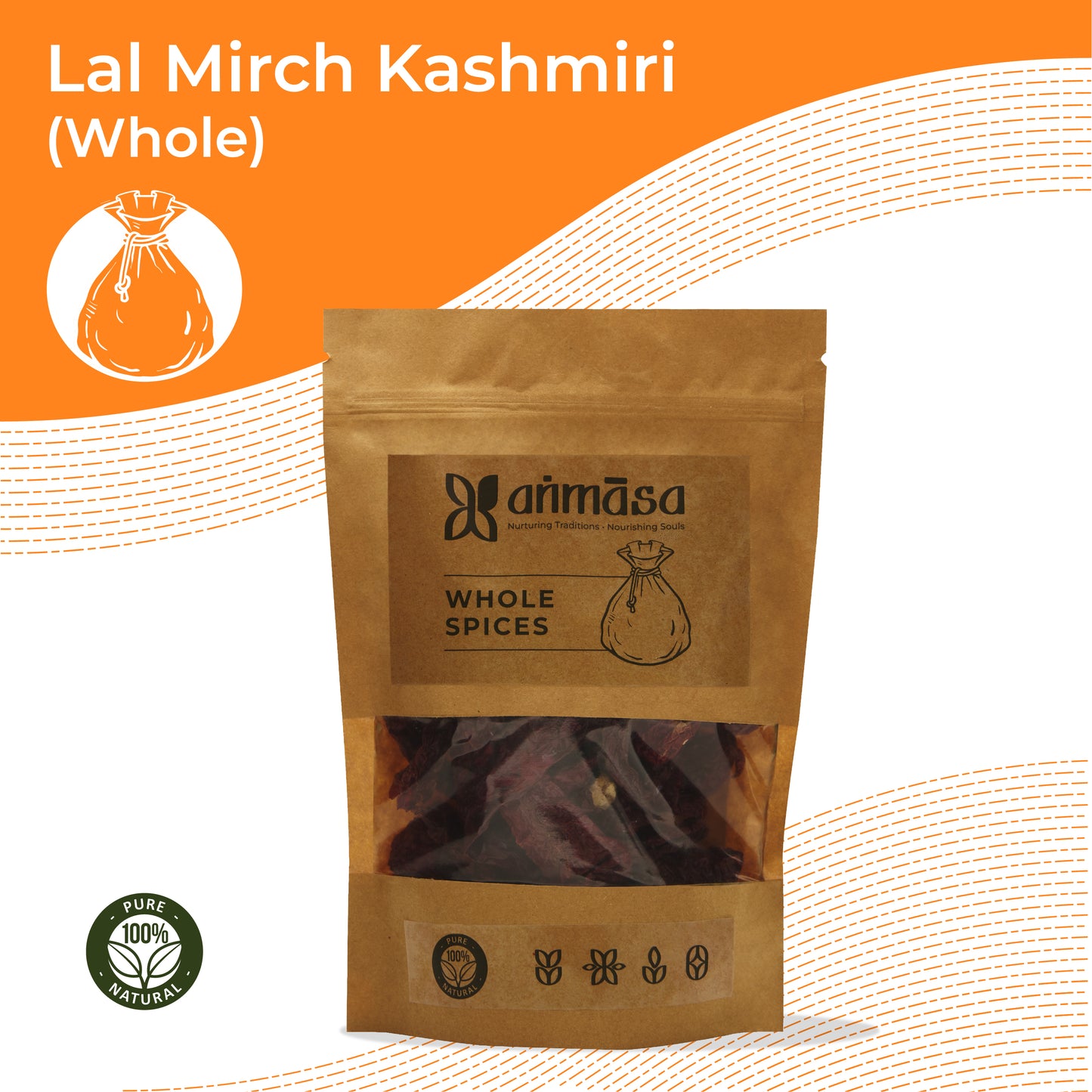 Kashmiri Mirch (Whole)