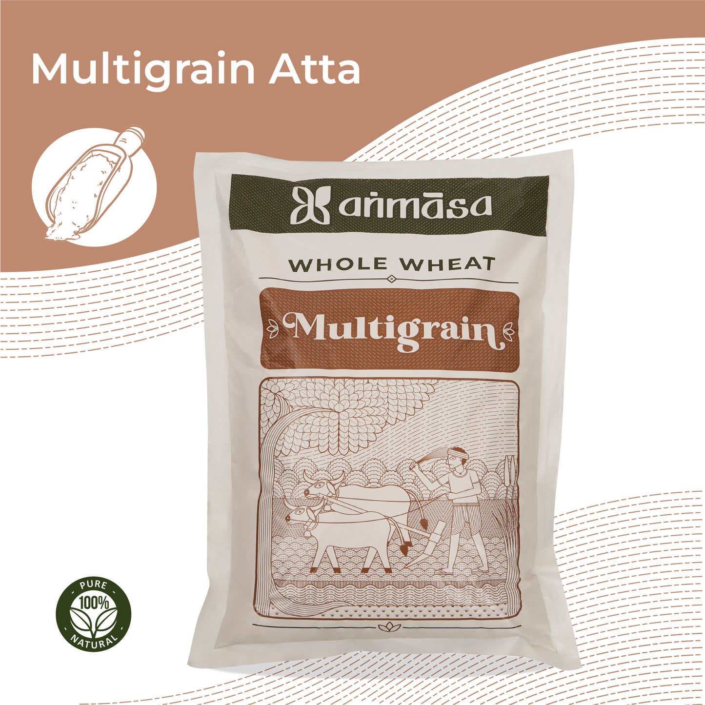 Whole Wheat Multigrain Atta